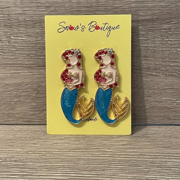 3/$35 Ariel - The Little Mermaid // Disneyland Disney World Earrings - Picture 1 of 5